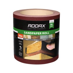 Addax Sandpaper Roll 10m Red